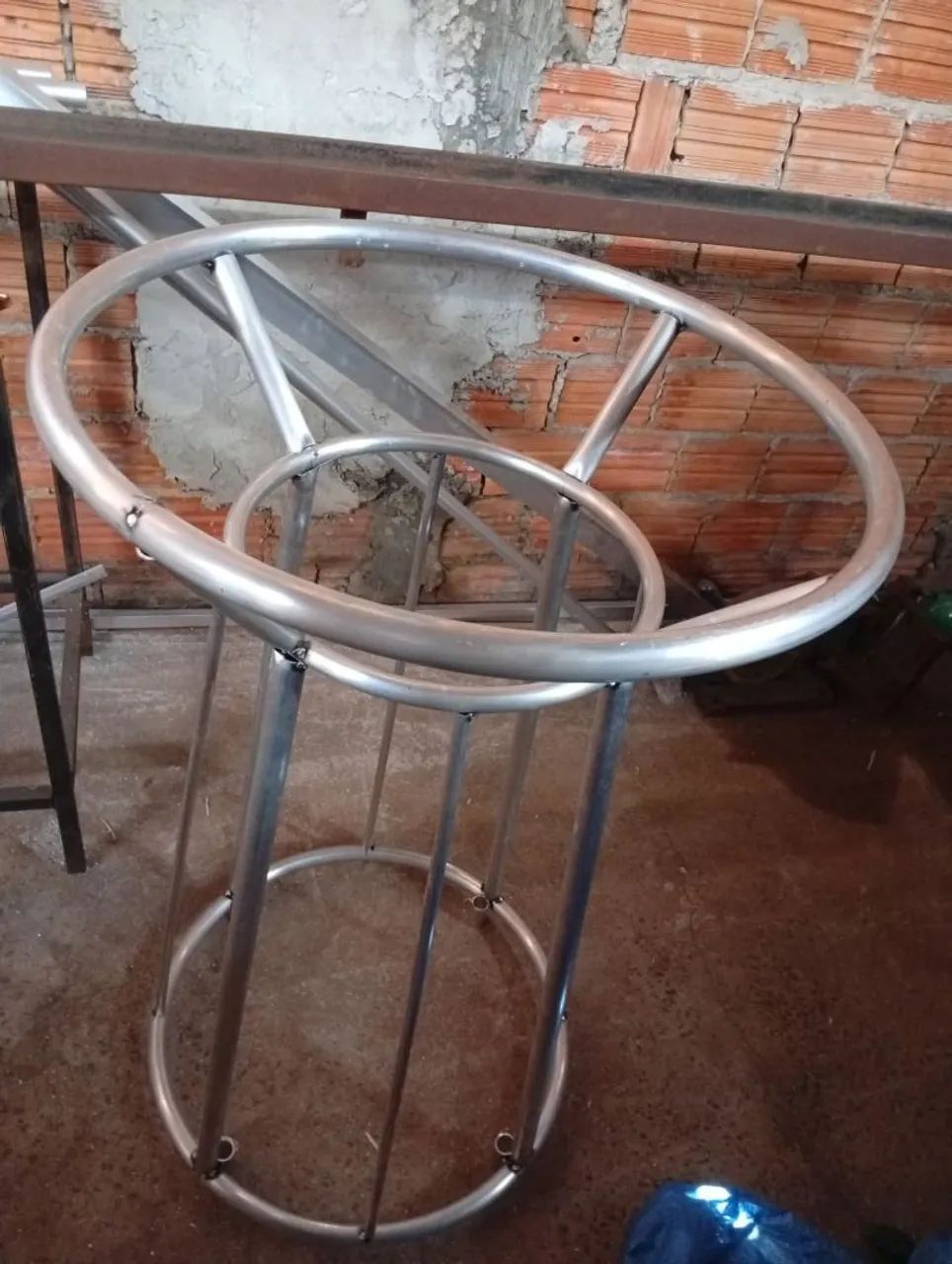 Bistrô Arquimes em alumínio e corda náutica $1590 cada  - Foto 2