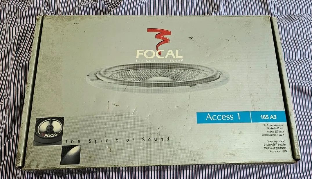 Kit 3 Vias Focal - Access 165 A3 USADO - Foto 2