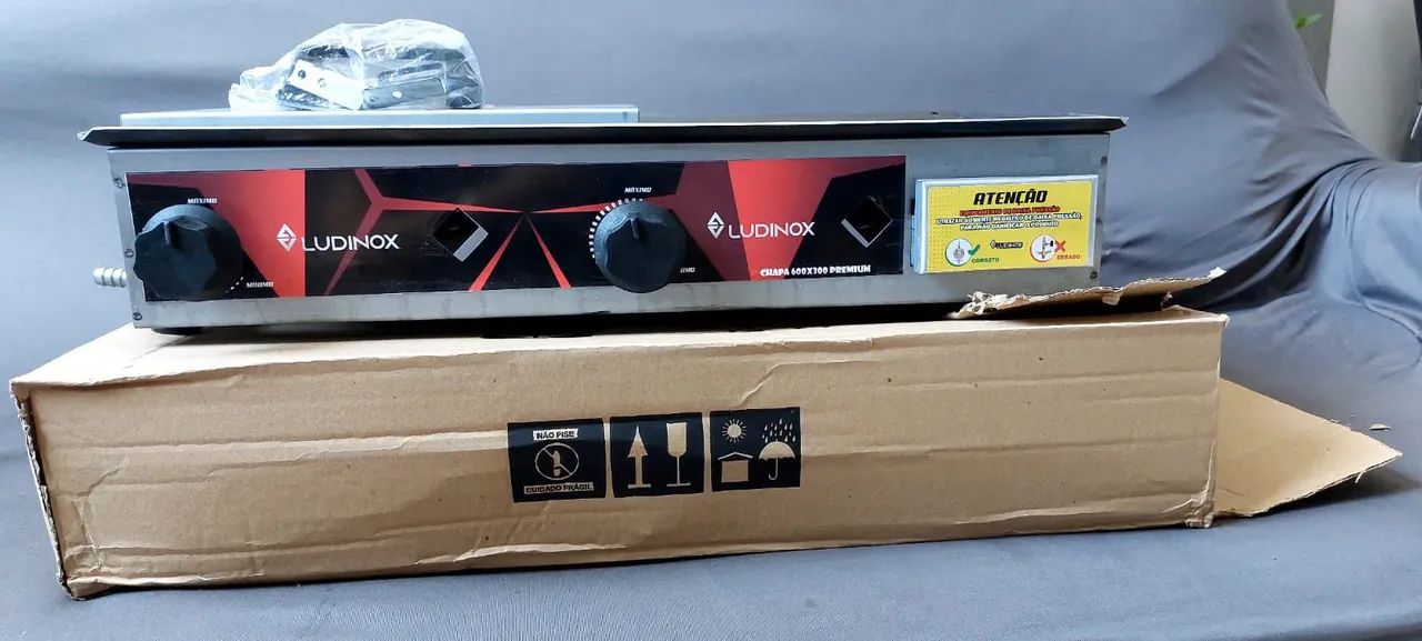 Chapa 60x30 a gás  - Foto 6