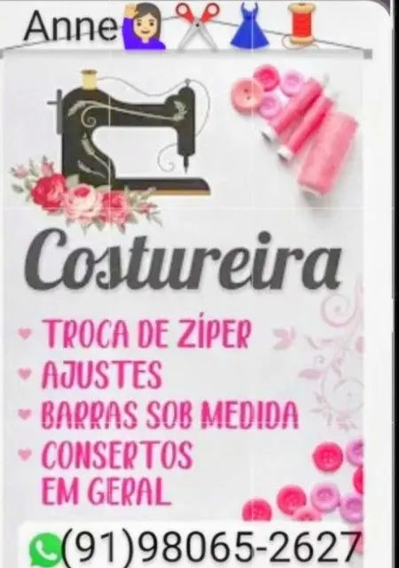 Faço conserto em roupas
