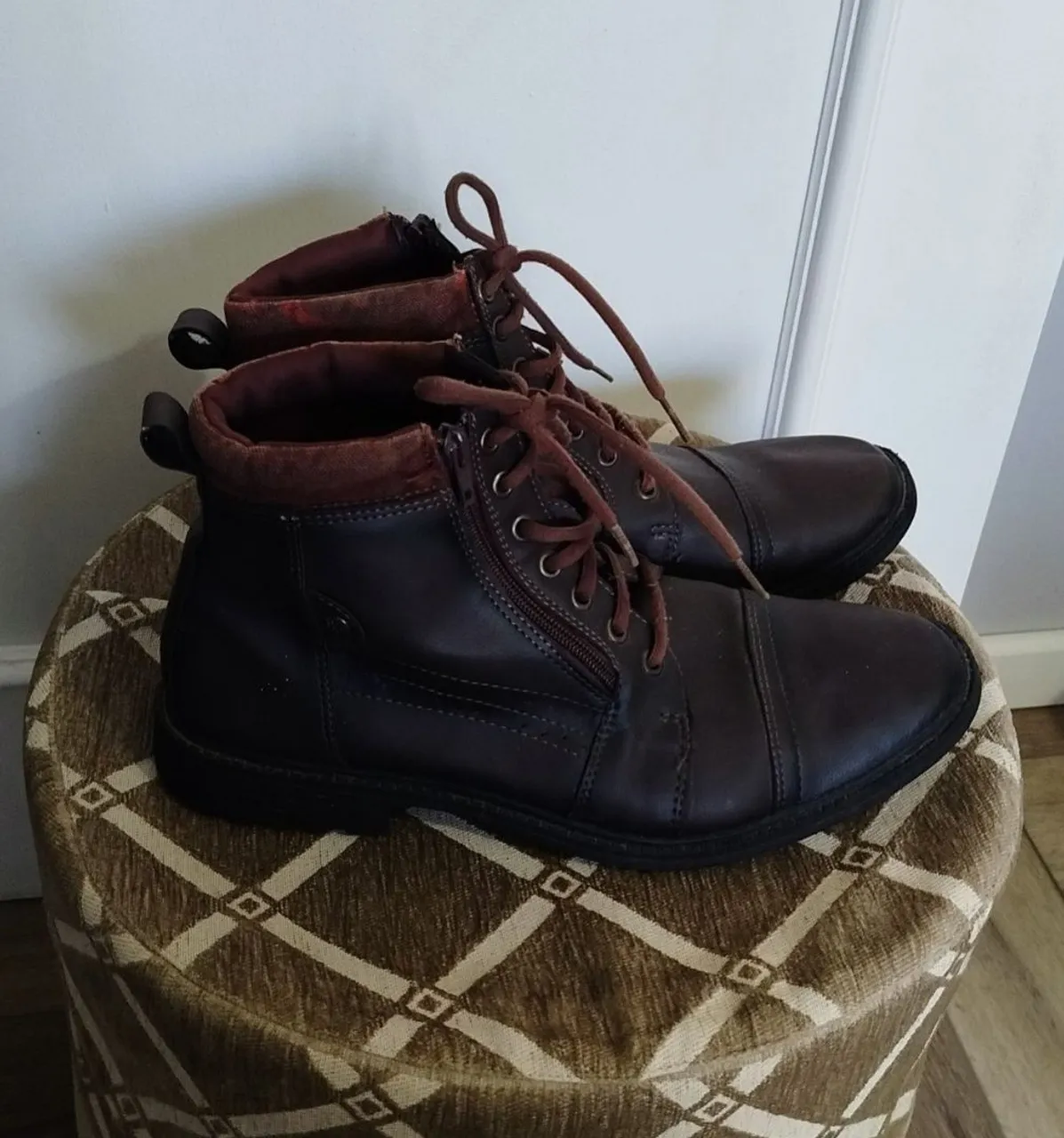Coturno Masculino Marrom - n.41