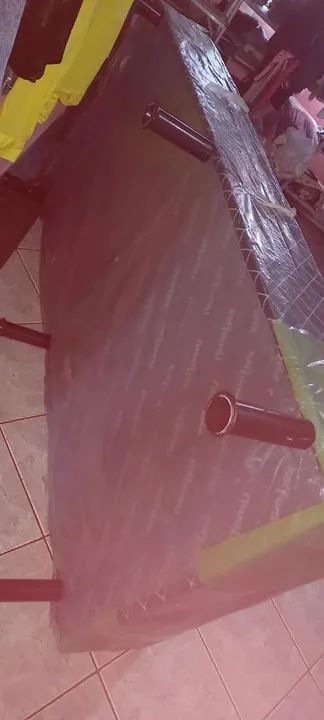 Armação box para colchão de solteiro na embalagem...zap 11- * - Foto 2