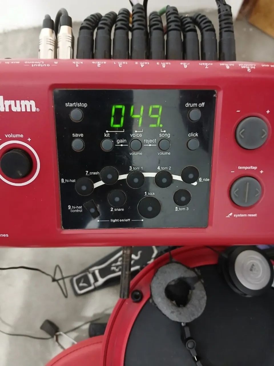 Bateria Eletronica - Módulo Ddrum DD1 64288118422786120