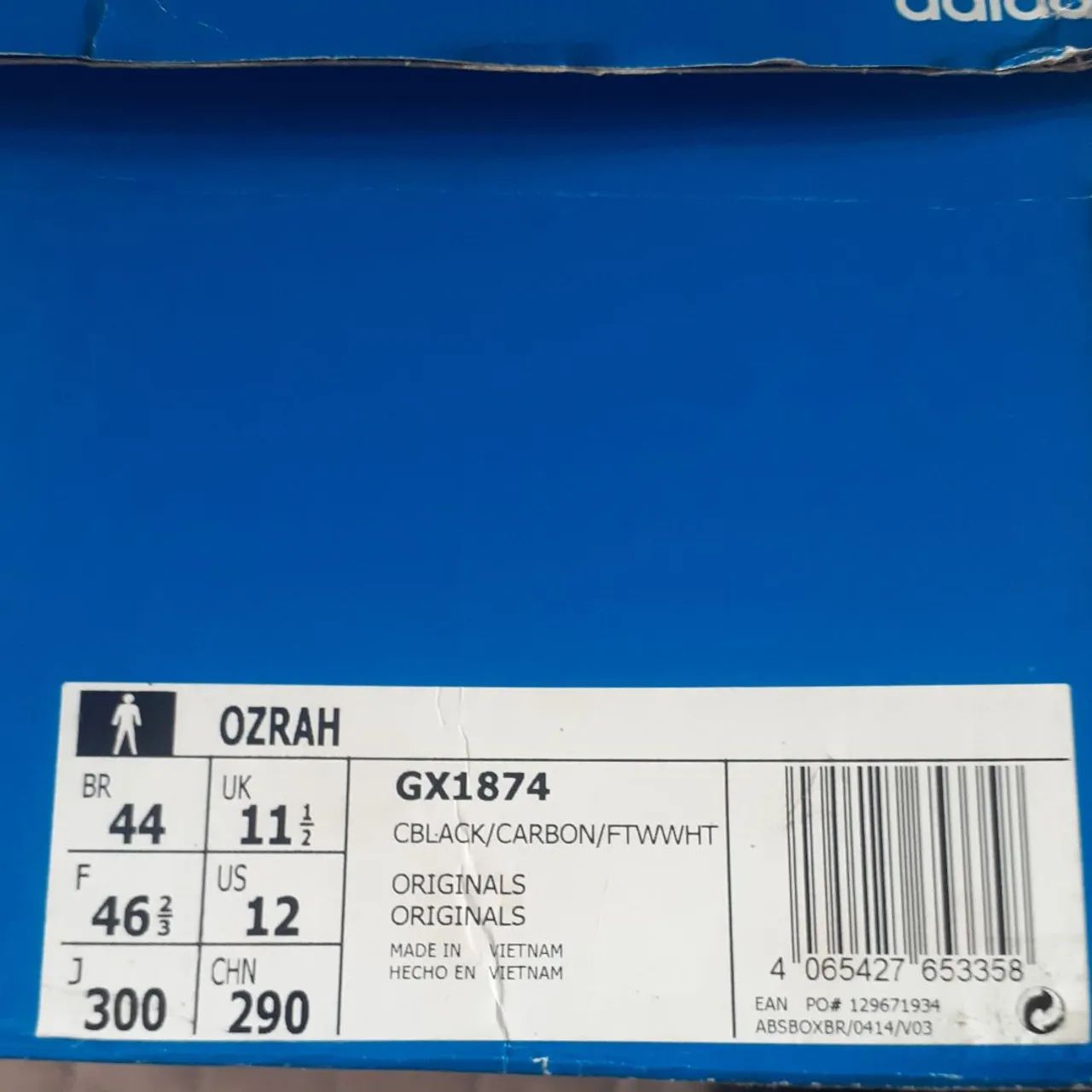 TÊNIS *OZRAH* ADIDAS 44 preto  - Foto 5