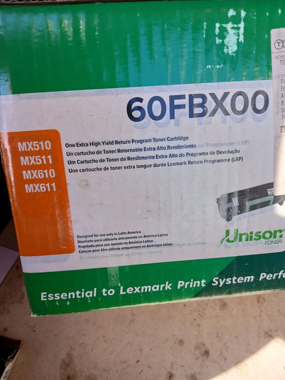 Toner Lexmark 60FBX00 - Foto 2