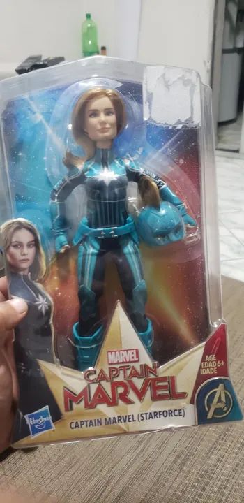 Boneco Avengers Figura Capitã Marvel Starforce - E4945 - Hasbro