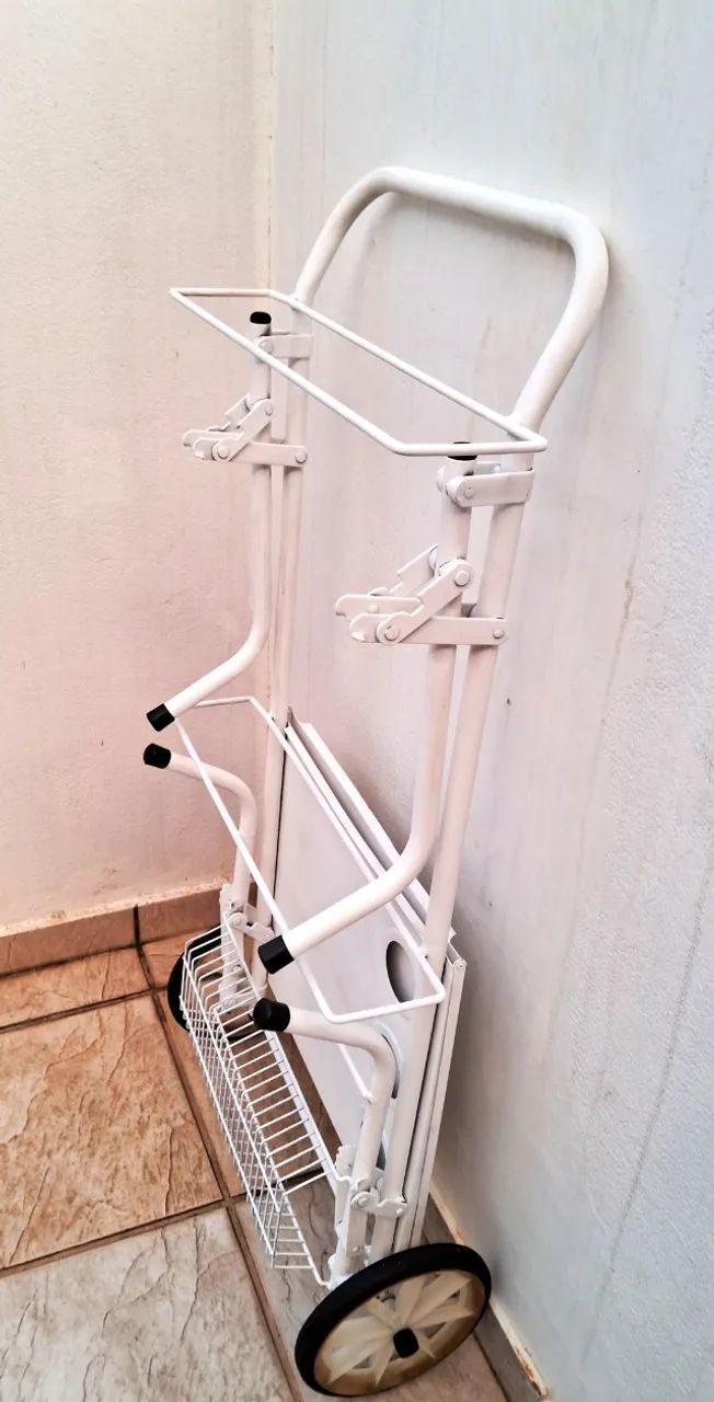 Carrinho Mesa Dobrável de Praia - Foto 4