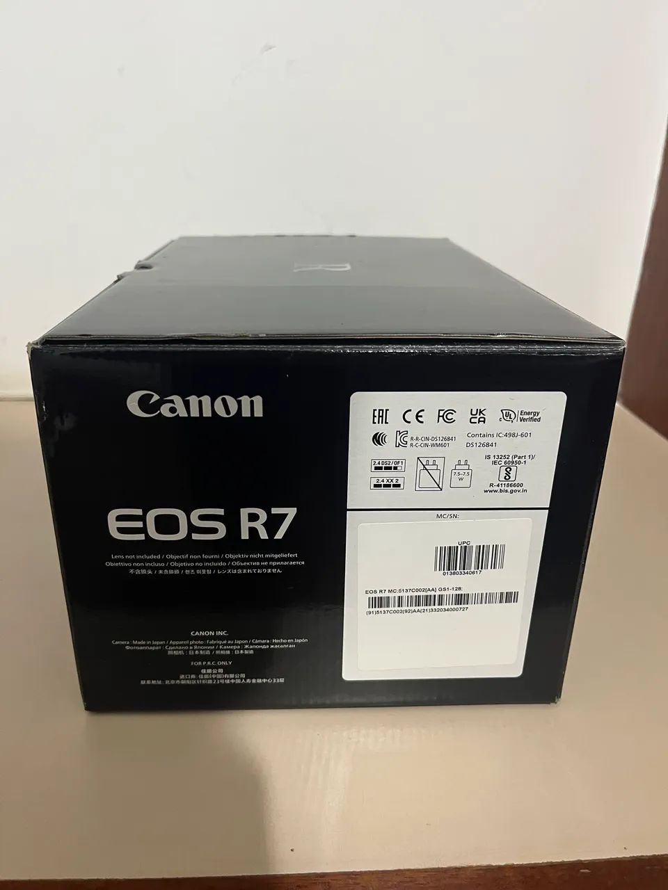 Câmera Canon EOS R7 Mirrorless (Corpo) NOVA - Foto 2