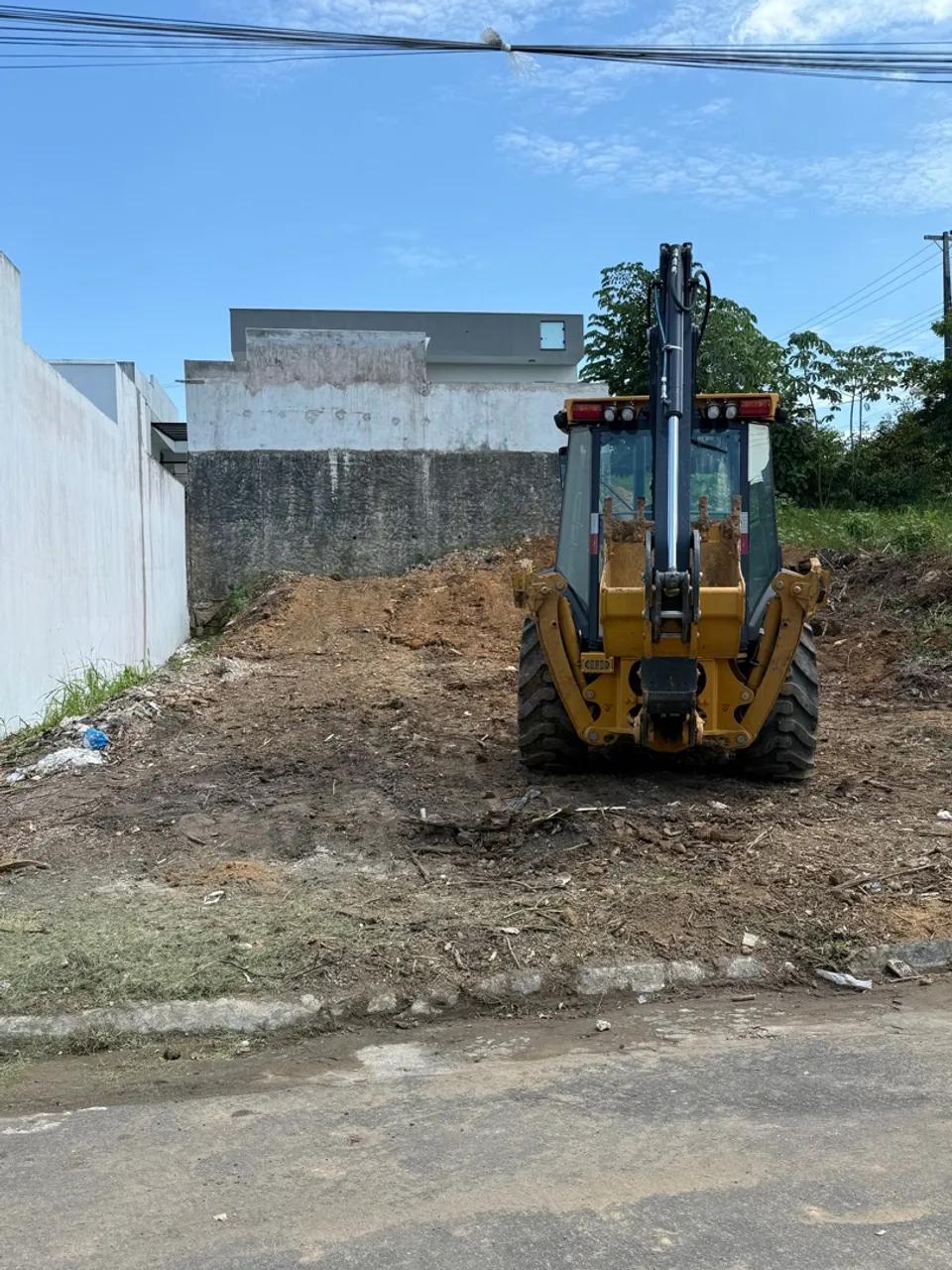 Retroescavadeira para Construção Civil