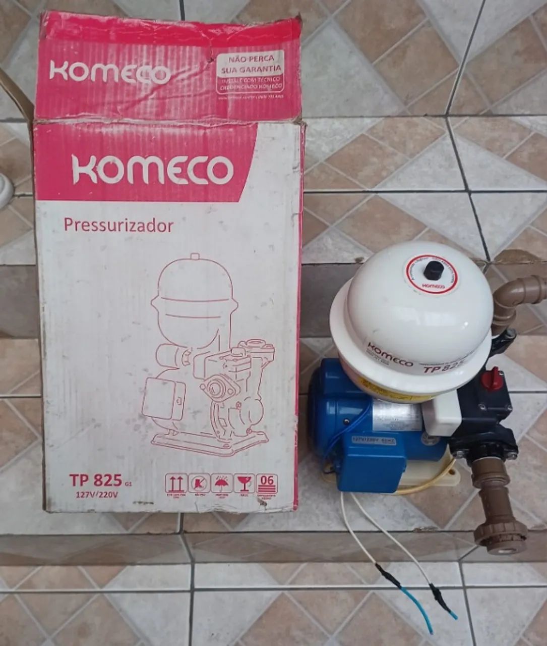 Pressurizador Komeco TP825