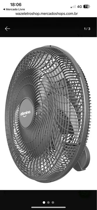 Ventilador de parede 60 cm  - Foto 2