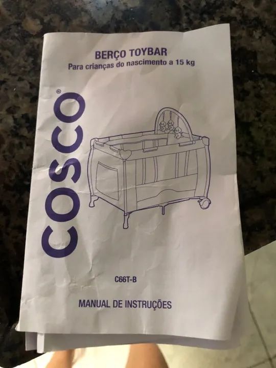 Berço portátil Cosco Toybar  - Foto 6