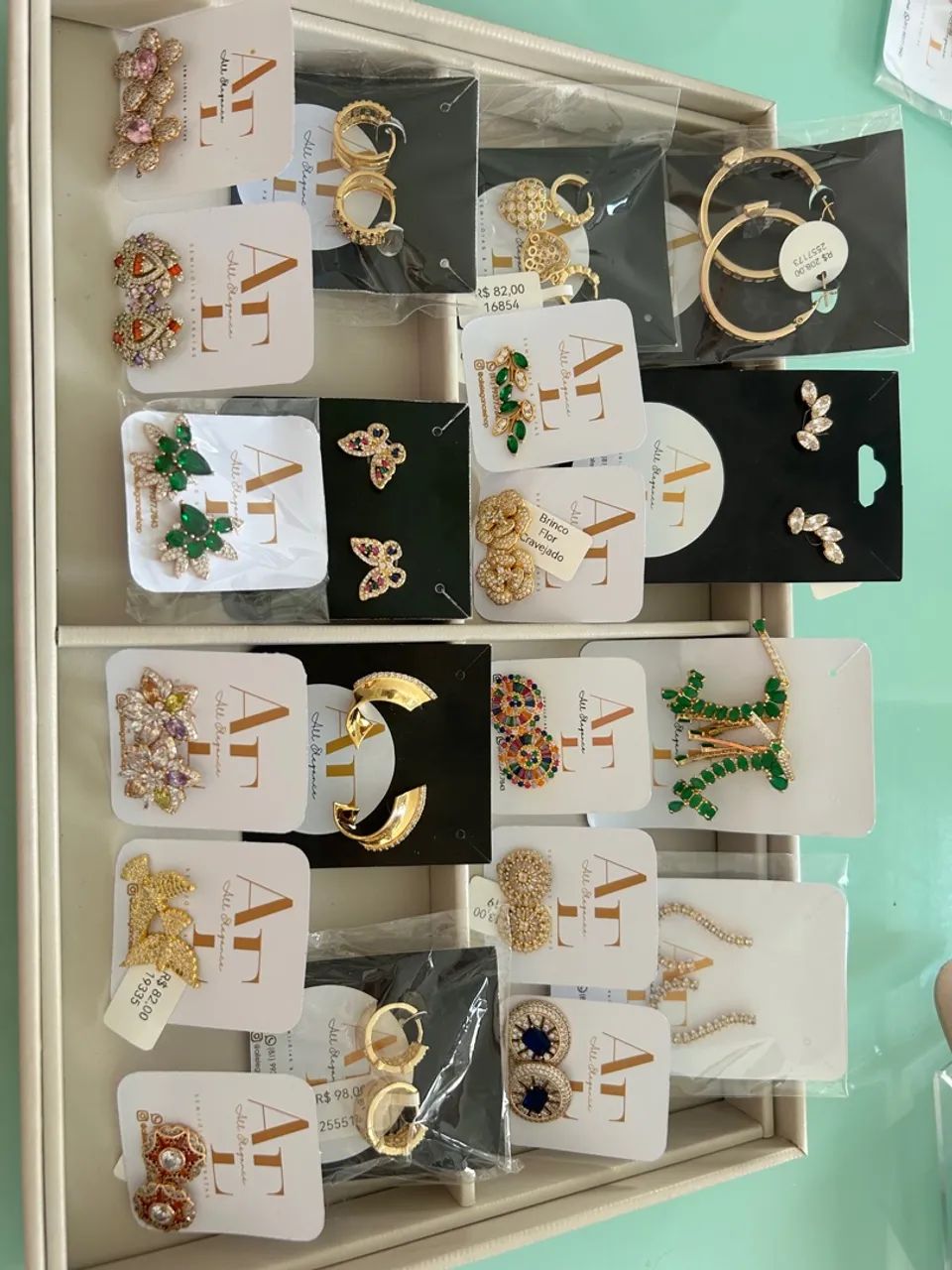 Coleção de Bijuterias e Semijoias Elegantes - All Beagom - Foto 4