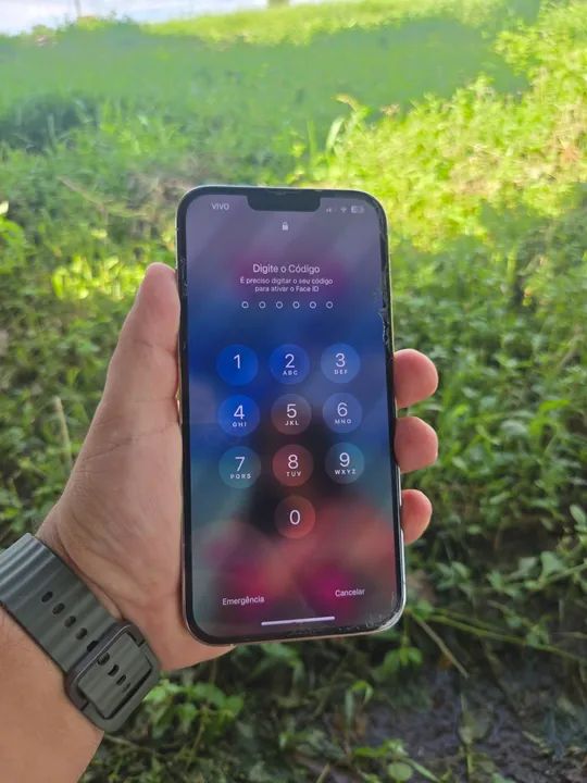 Apple IPhone 13 PRO MAX NA CAIXA Aceito troca passo cartão - Foto 3