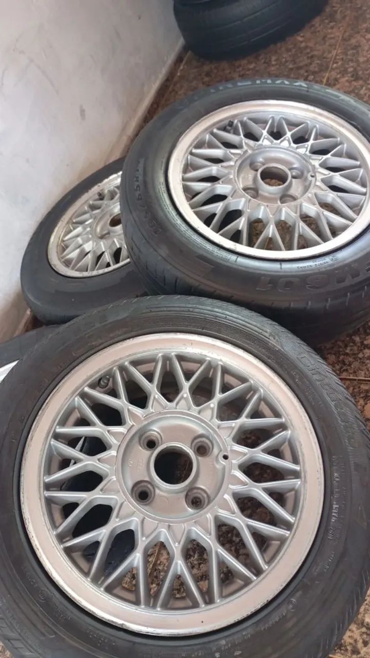 Rodas bbs 14 original Volkswagen - Peças para tratores e máquinas