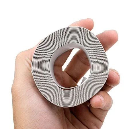 Fita De Vedação Adesiva Porta Janela Protetor 3 Metros X 3,5cm - Foto 6