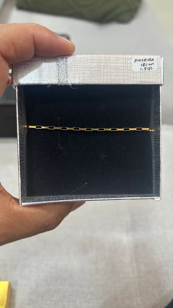 Pulseira de Ouro 20cm - 6,5g e 7,25g - Foto 4
