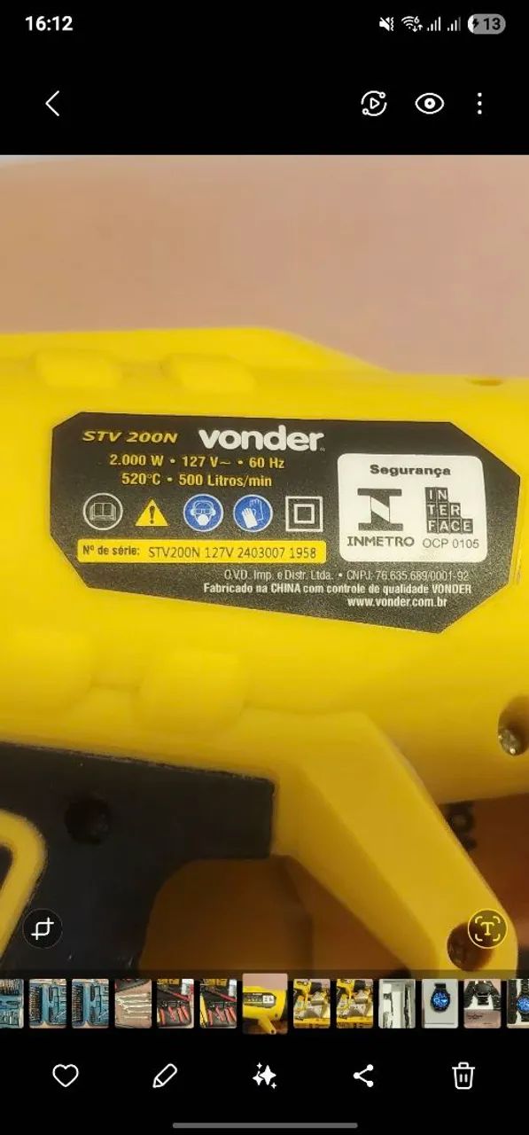 Conjunto de ferramentas para elétrica e geral - Foto 6