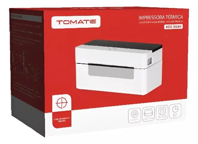 Impressora Térmica Mdk-2054N Tomate Para Ecommerce