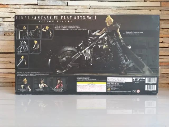 ACTION FIGURE MOTO DAYTONA FINAL FANTASY ITEM DE COLECIONADOR - Foto 2