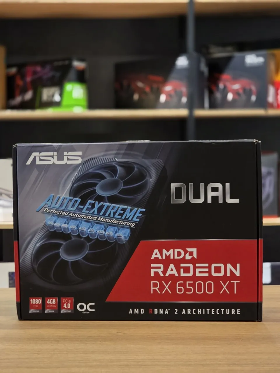 Placa de video RX 6500xt 4gb NOVA