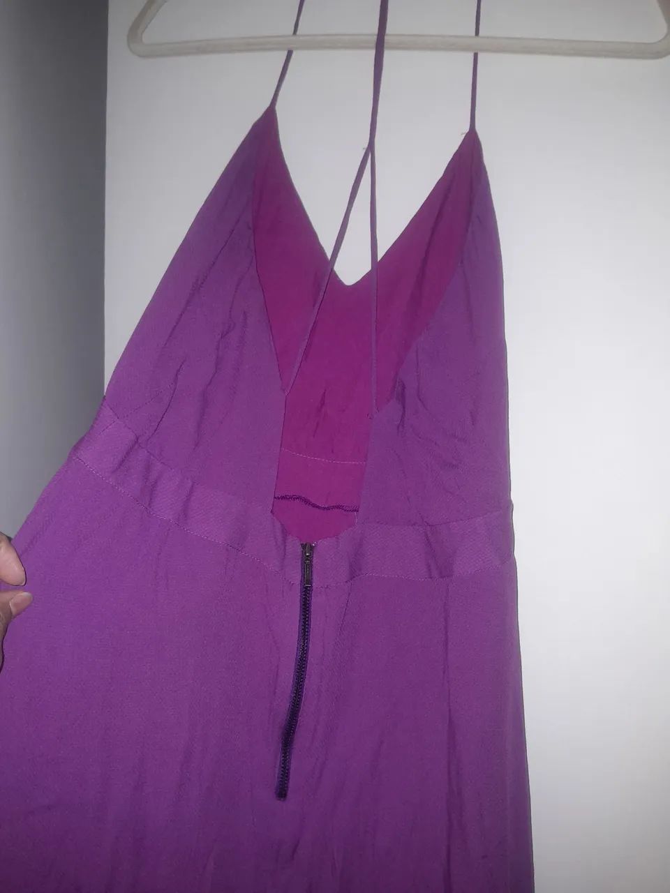 Vestido Roxo Botswanna NUNCA USADO - Foto 3