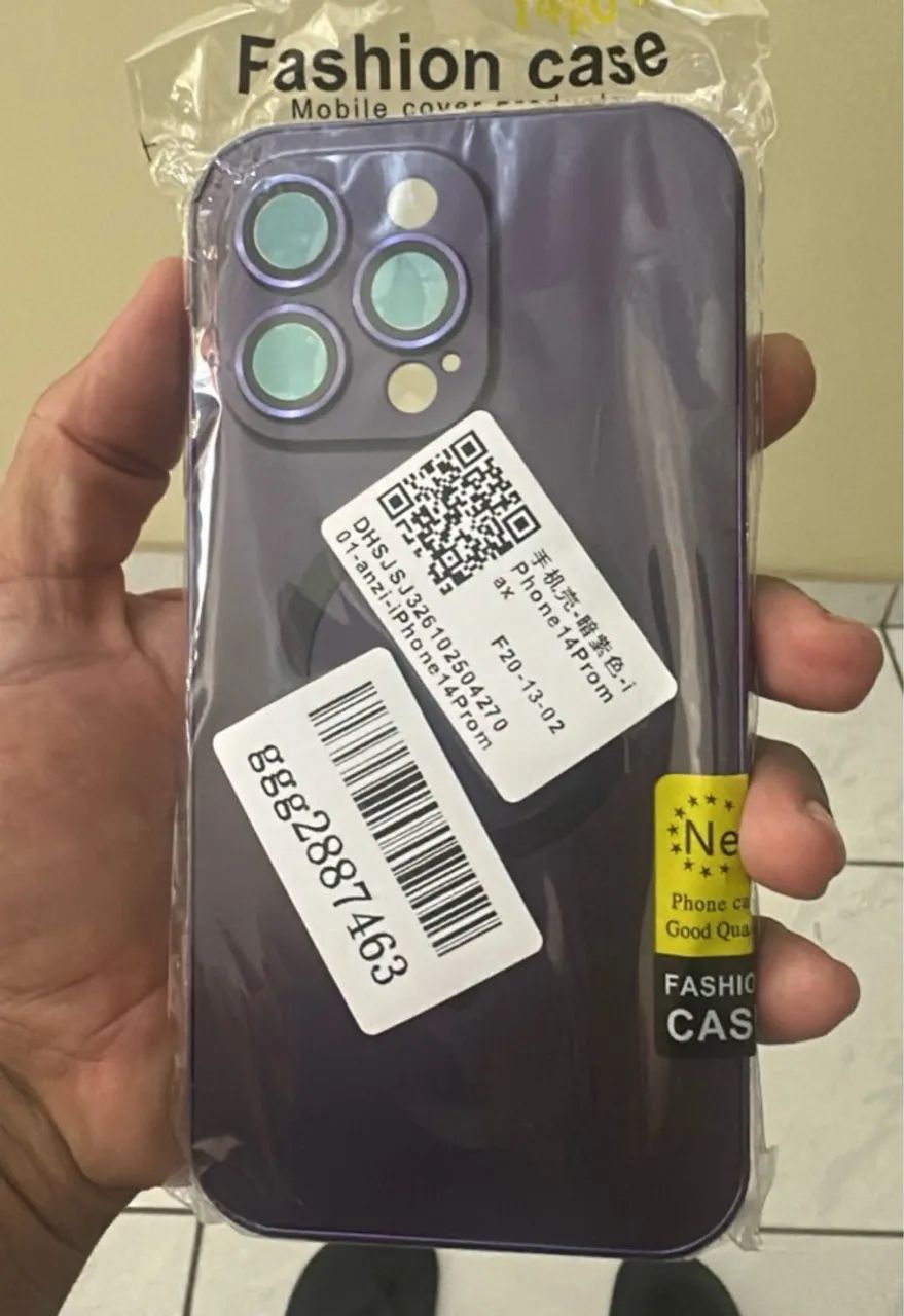 Capa Roxa Magnética para iPhone 14 PRO MAX- Proteção e Estilo - Foto 3