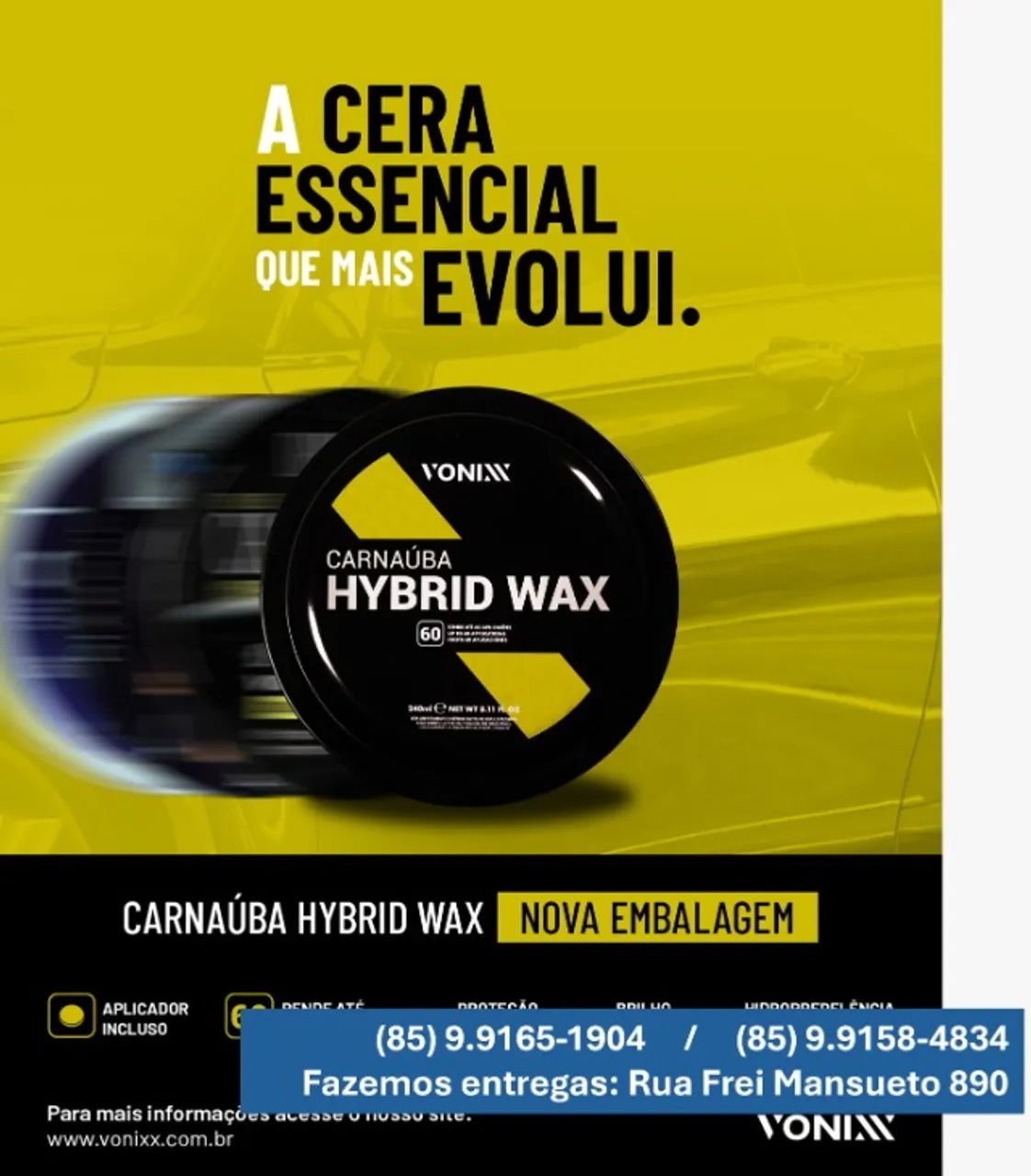 Carnába hybrid 240g - Vonixx
