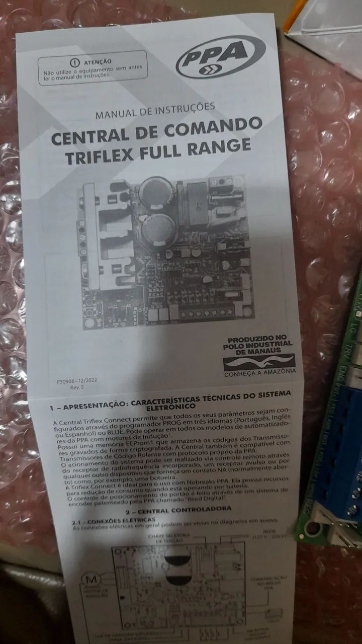 Central de Comando Triflex PPA A22413 - Foto 3