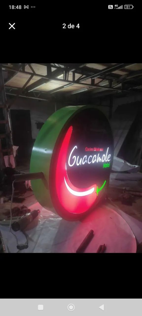 Placa pirulito 1x1  - Foto 3