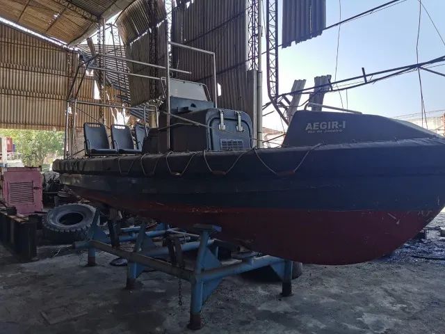 lancha de pesca troco em jet - Foto 4