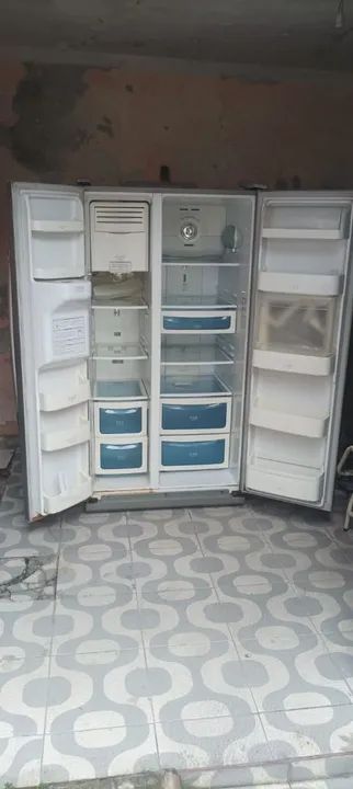 Geladeira Sy by Side Brastemp  - Foto 3