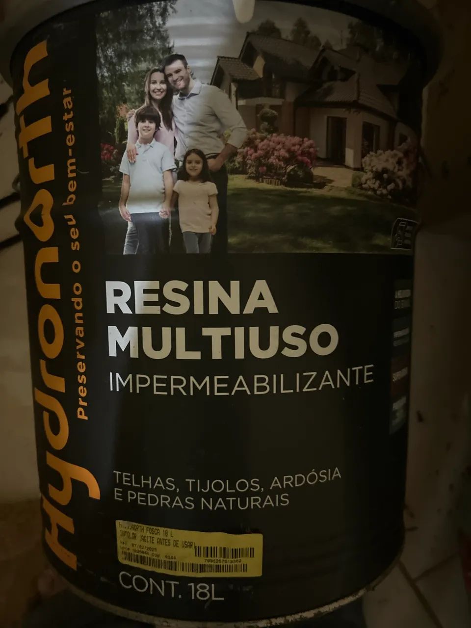 3 latas de 18L de Resina Multiuso Hidronorth