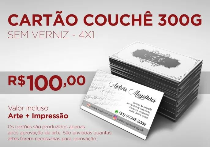 Cartões de Visitas - Foto 4