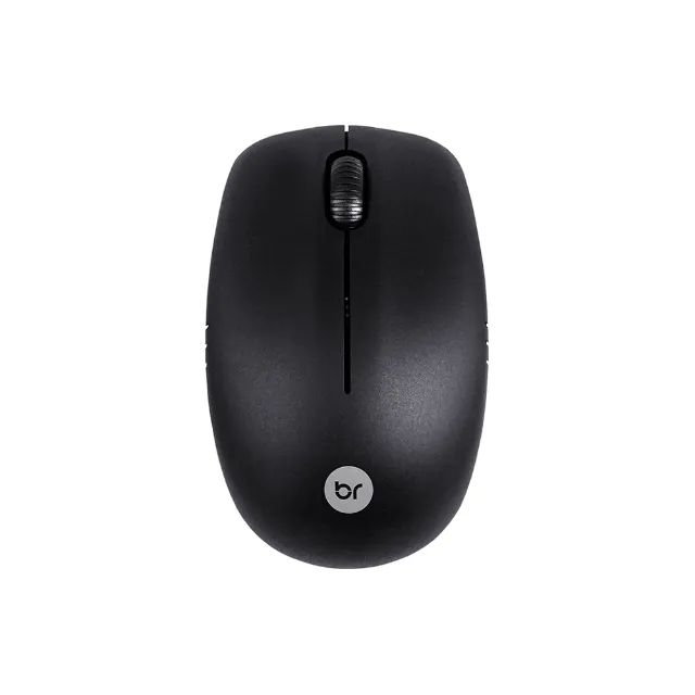 Mouse Bright sem fio 0404 Preto - Foto 2