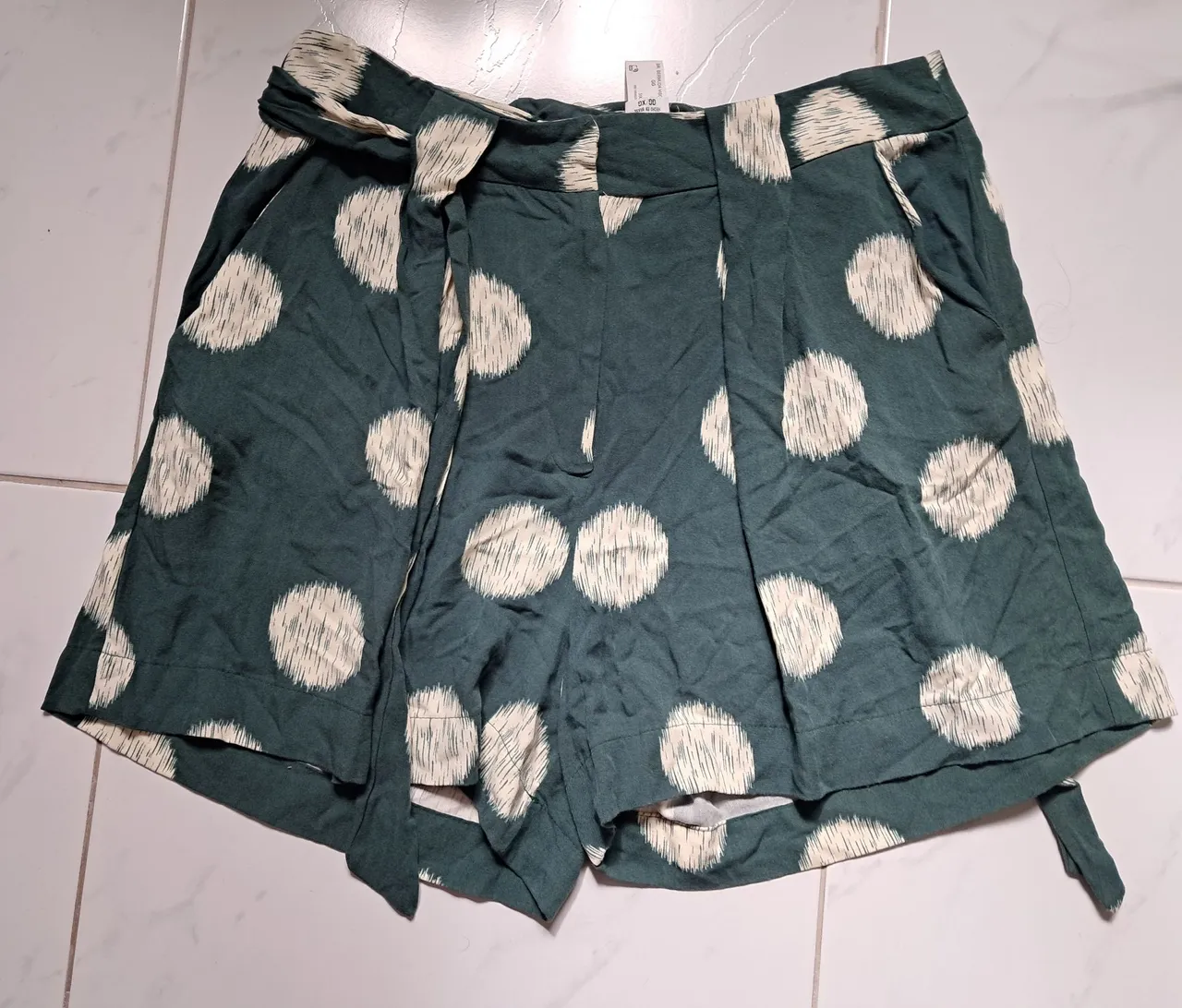 Shorts Feminino Estampado com faixa