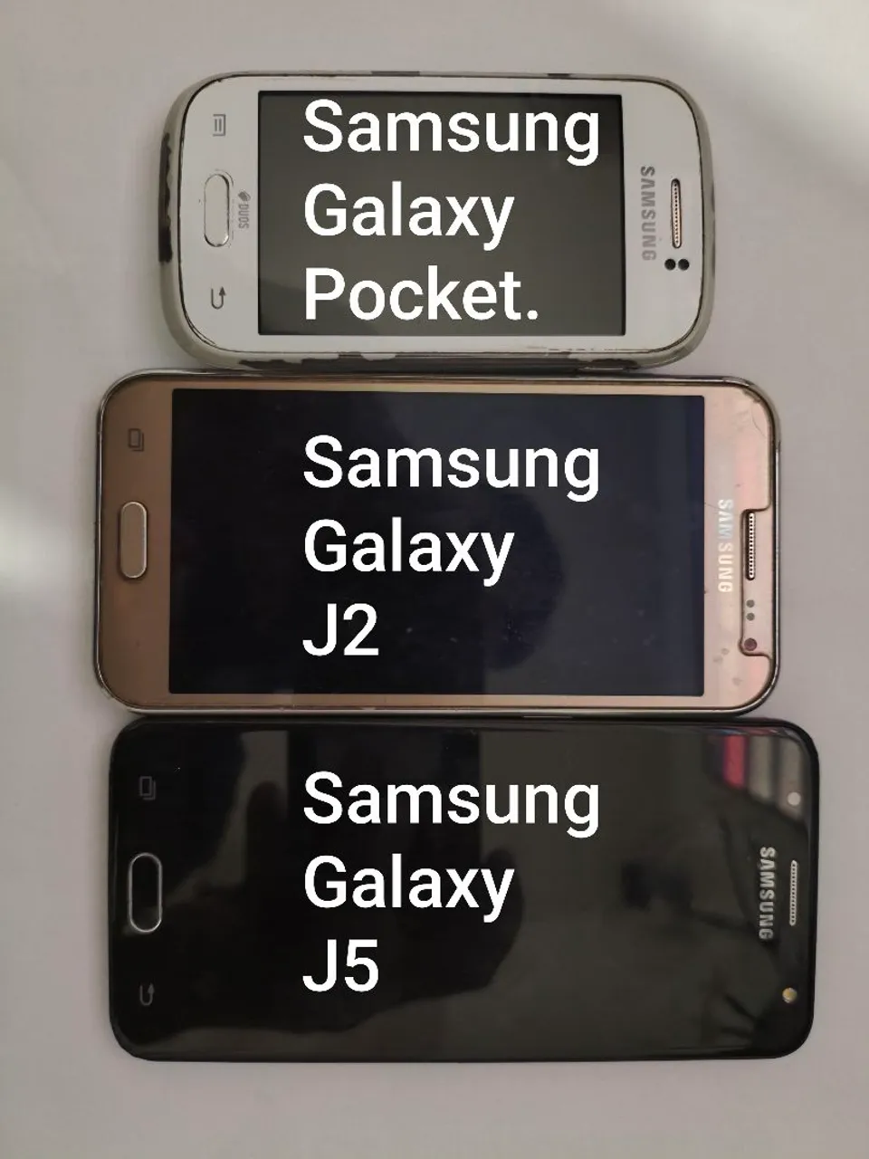 VENDO OS 3 APARELHOS SAMSUNG GALAXY