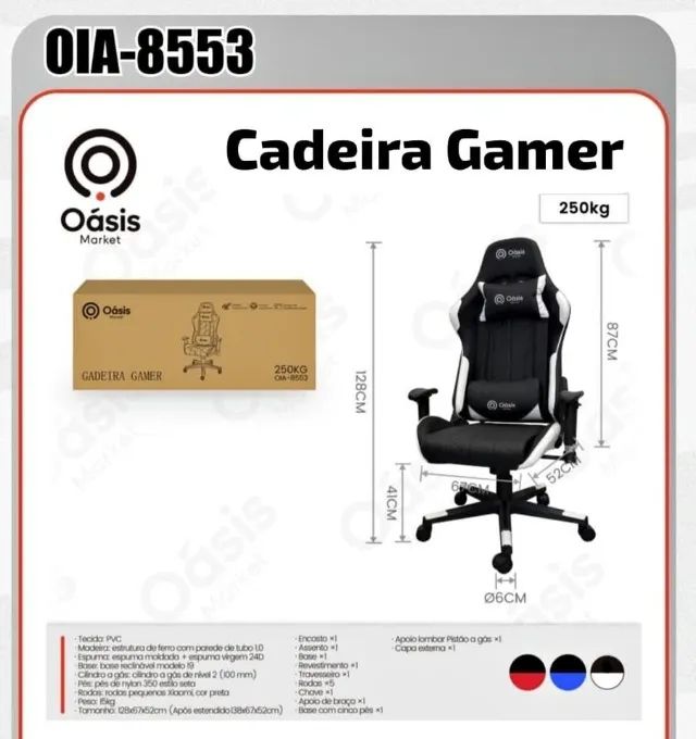 Cadeira Gamer OIA-8553