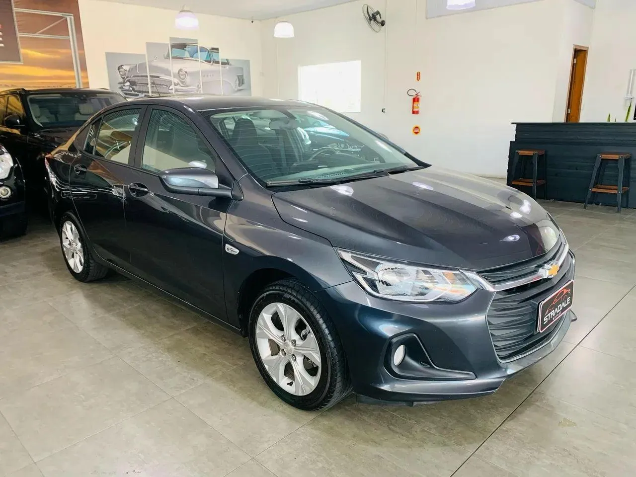 ONIX SEDAN PLUS LTZ 1.0 12V TB FLEX AUT. CINZA 2023/2024