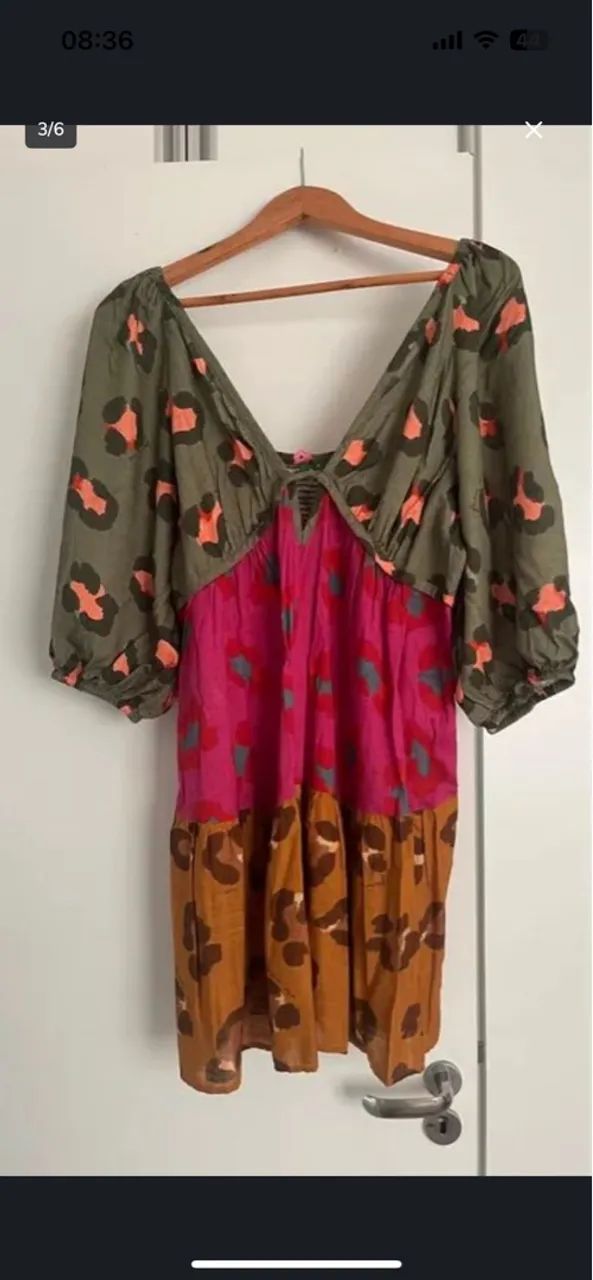 Vestido FARM tam M  - Foto 4