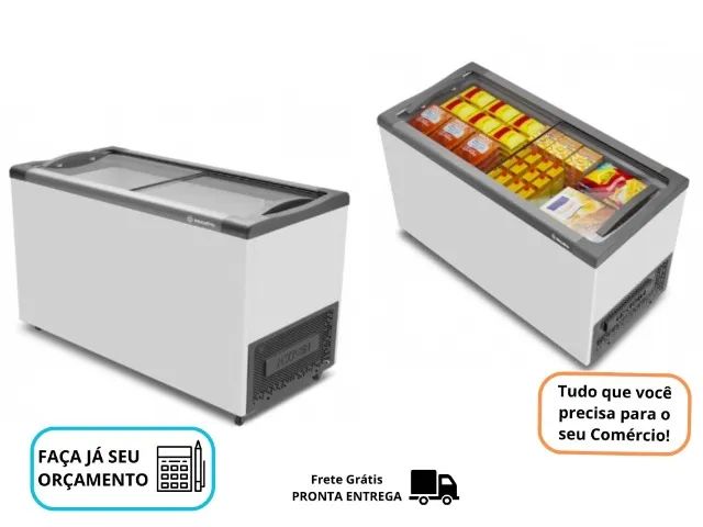 Freezer Metalfrio Horizontal 388L 127-220v