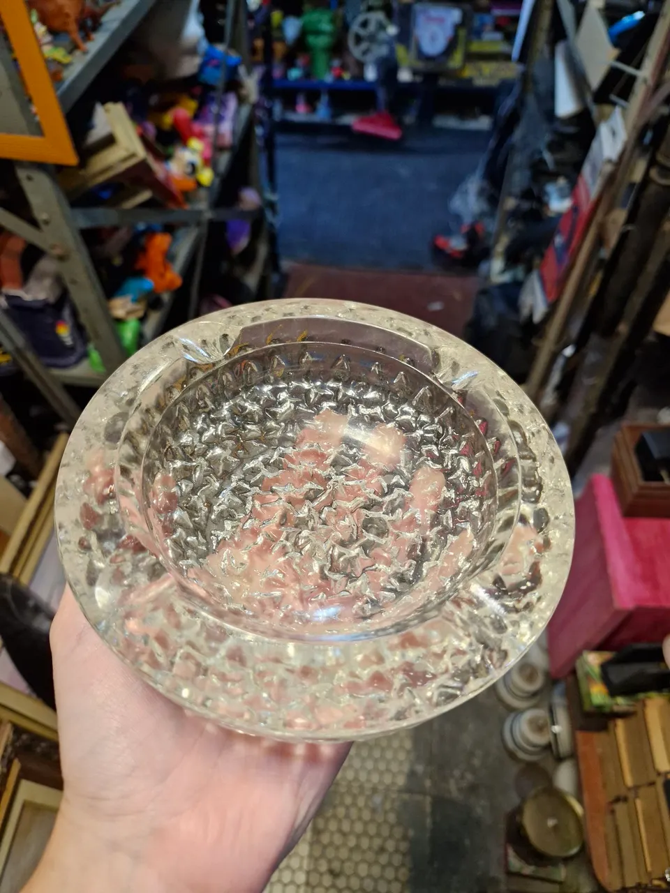 Cinzeiro de Luxo feito de Vidro