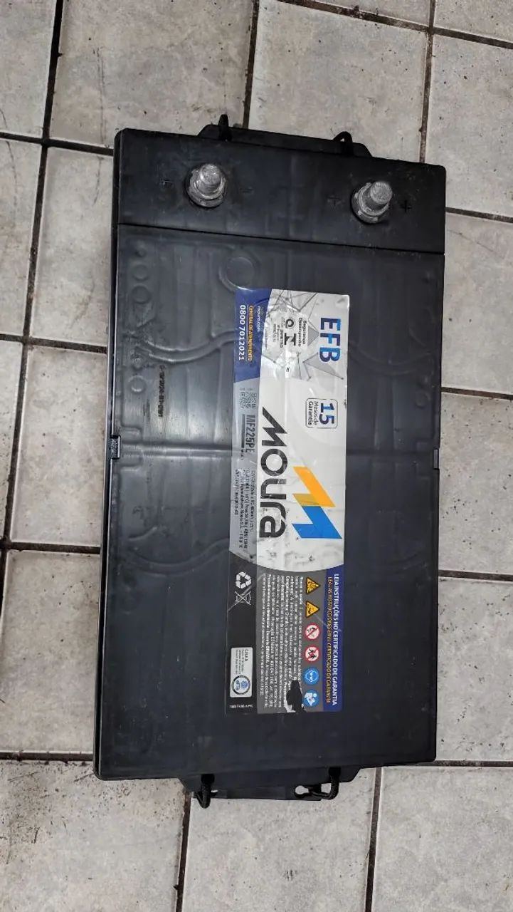 Bateria Moura EFB Caminhão - Foto 3