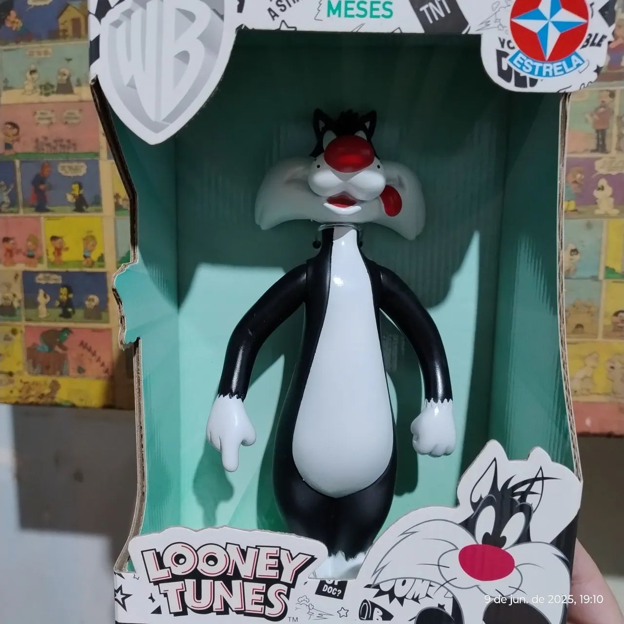 Boneco Frajola Looney Tunes