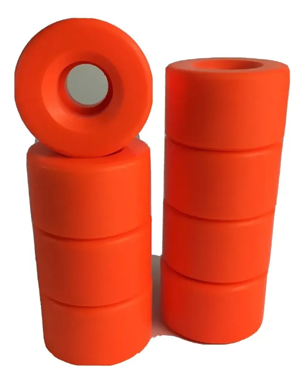 Rodas Classicas De Uretano Laranja 88 A 51mm X30mm Laranja