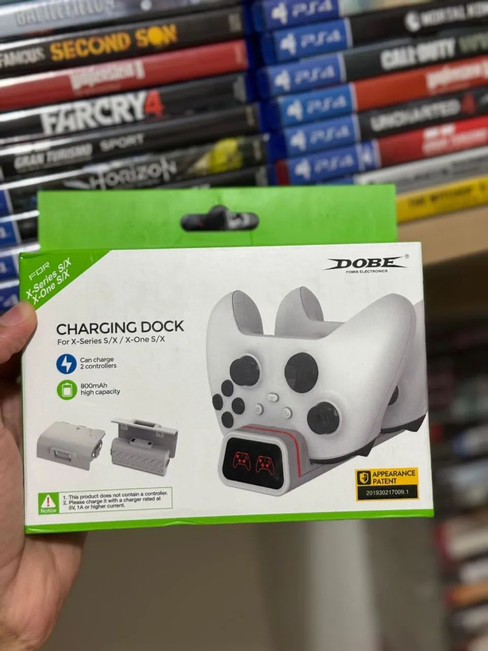 Xbox One e Séries base de carregamento com baterias 