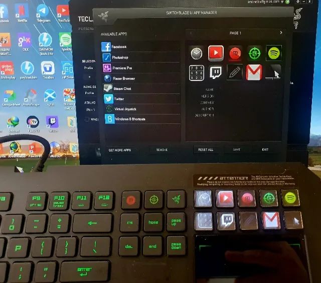 Teclado Razer Deathstalker Ultimate RGB - Foto 4