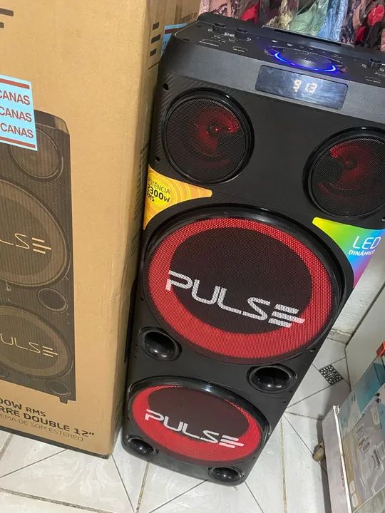 Caixa de som PULSE 2300w rms - Foto 4