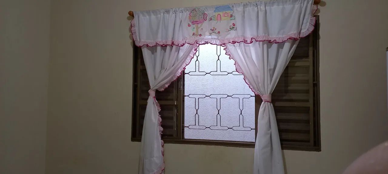 Cortina para quarto de bebê/menina - Foto 4