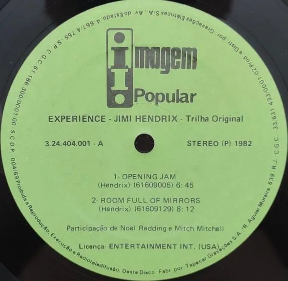 2LP The Jimi Hendrix Experience 1969 - Experience & More Experience (1971/1972) - Vinil - Foto 3